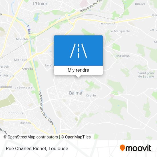 Rue Charles Richet plan