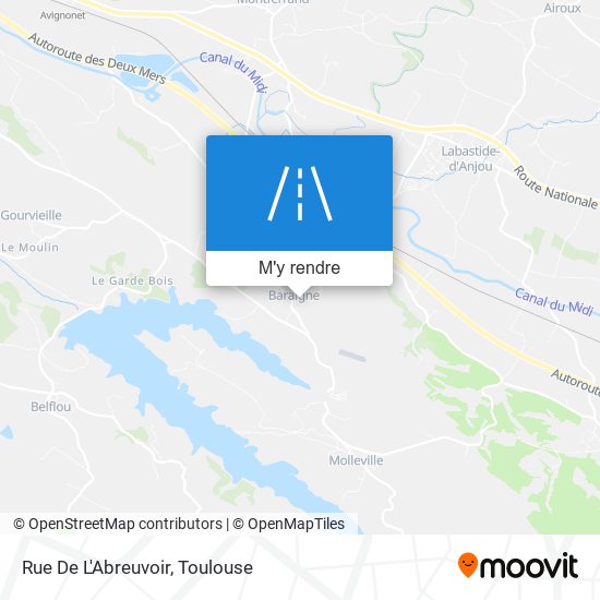 Rue De L'Abreuvoir plan