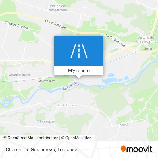 Chemin De Guichereau plan