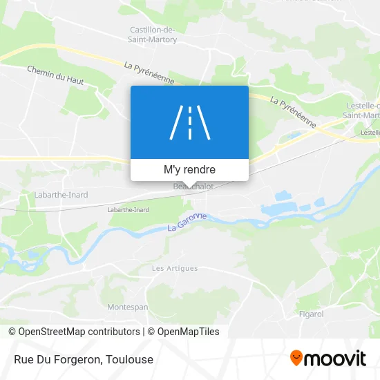 Rue Du Forgeron plan