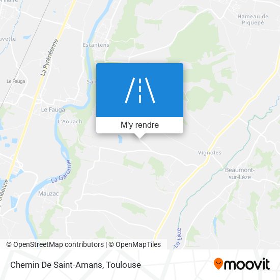 Chemin De Saint-Amans plan