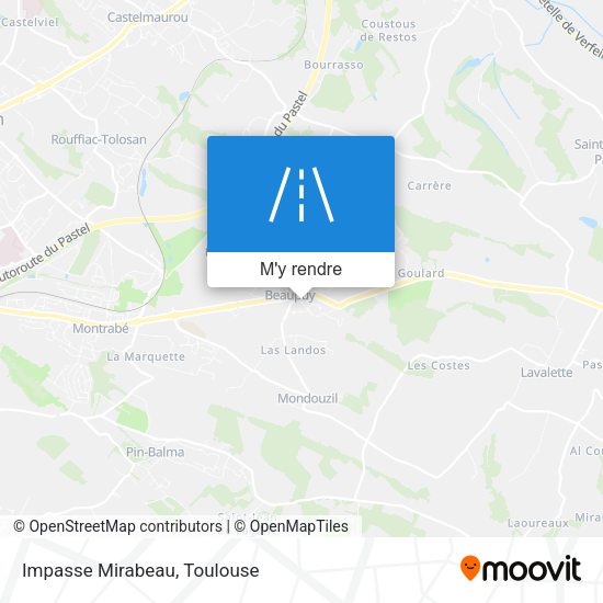 Impasse Mirabeau plan