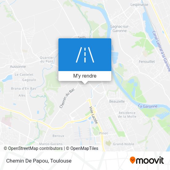 Chemin De Papou plan