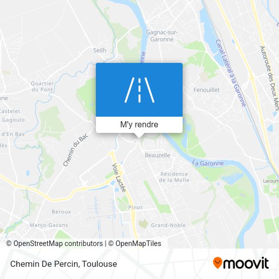 Chemin De Percin plan