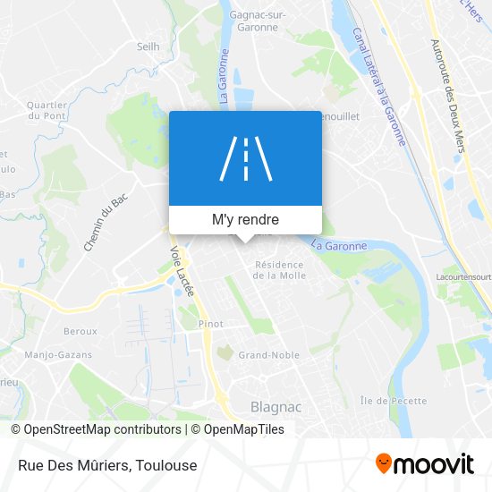 Rue Des Mûriers plan