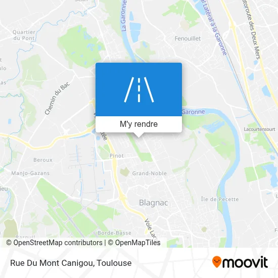 Rue Du Mont Canigou plan