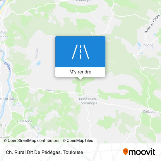 Ch. Rural Dit De Pédégas plan