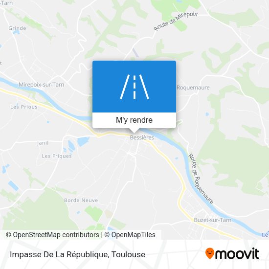 Impasse De La République plan