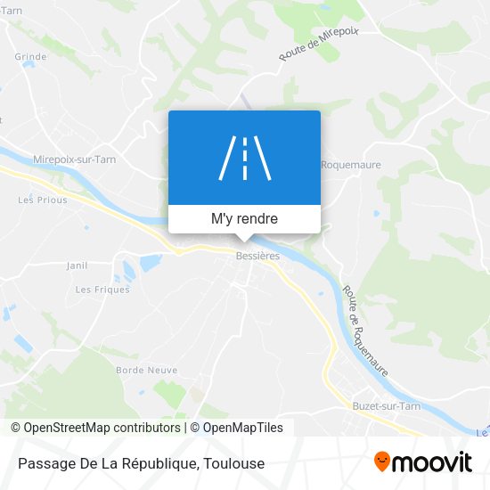 Passage De La République plan