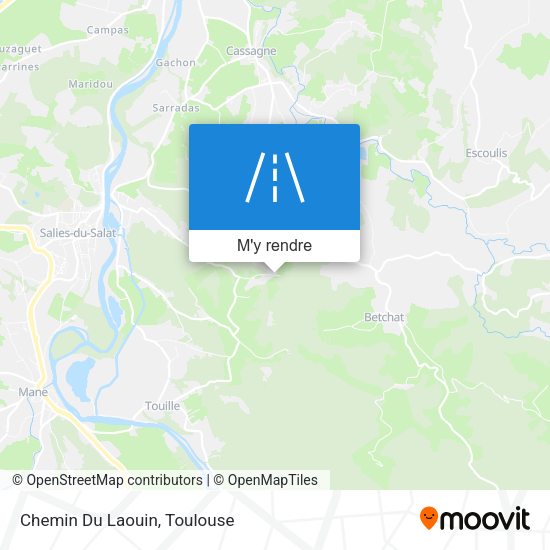 Chemin Du Laouin plan