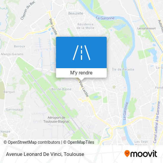 Avenue Leonard De Vinci plan