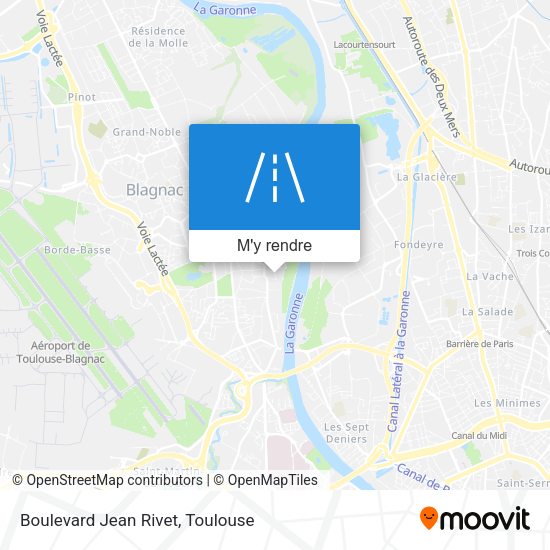 Boulevard Jean Rivet plan