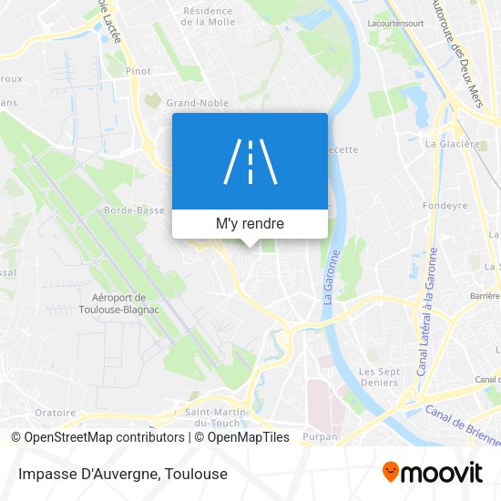 Impasse D'Auvergne plan