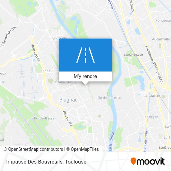 Impasse Des Bouvreuils plan