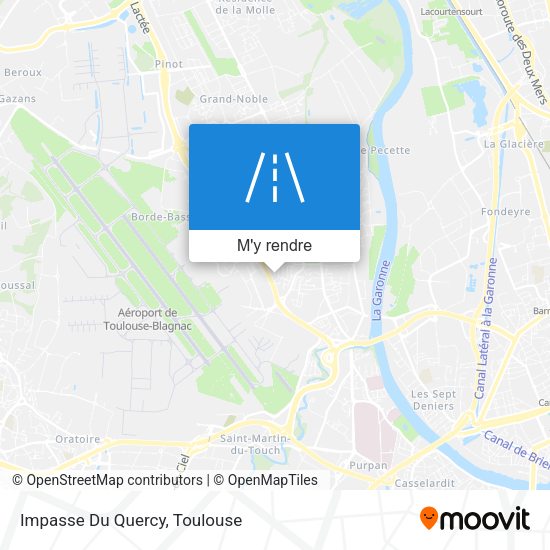 Impasse Du Quercy plan