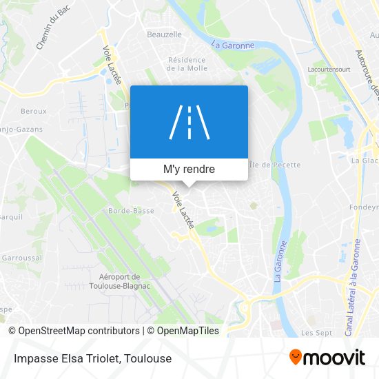 Impasse Elsa Triolet plan
