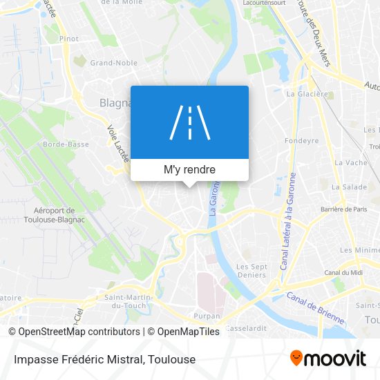 Impasse Frédéric Mistral plan