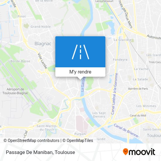 Passage De Maniban plan