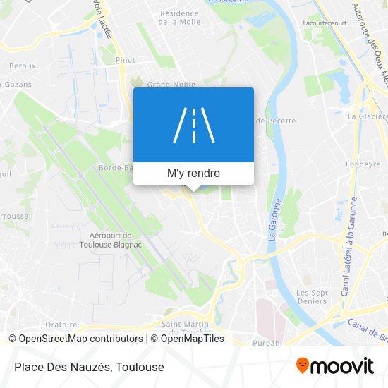 Place Des Nauzés plan