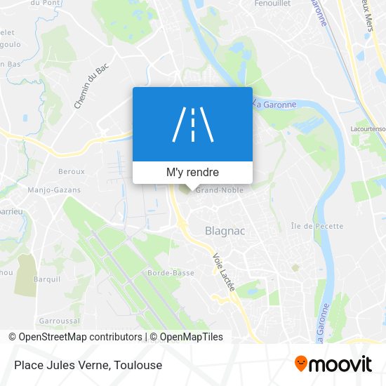 Place Jules Verne plan