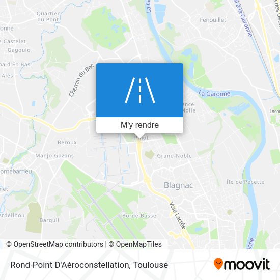 Rond-Point D'Aéroconstellation plan
