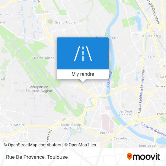 Rue De Provence plan