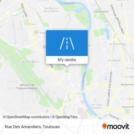 Rue Des Amandiers plan