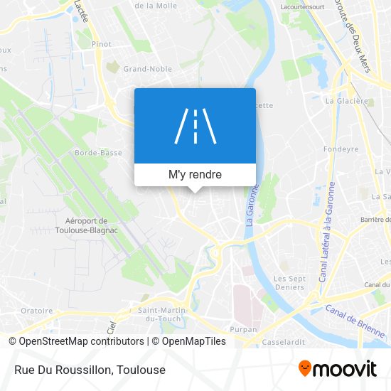 Rue Du Roussillon plan