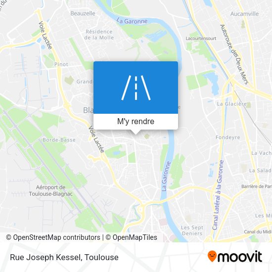 Rue Joseph Kessel plan