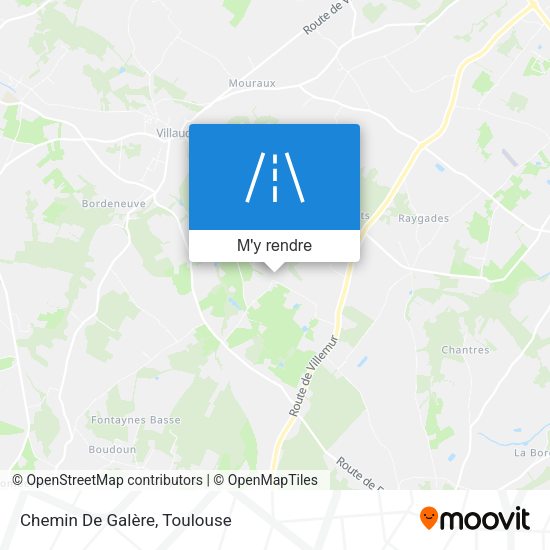 Chemin De Galère plan