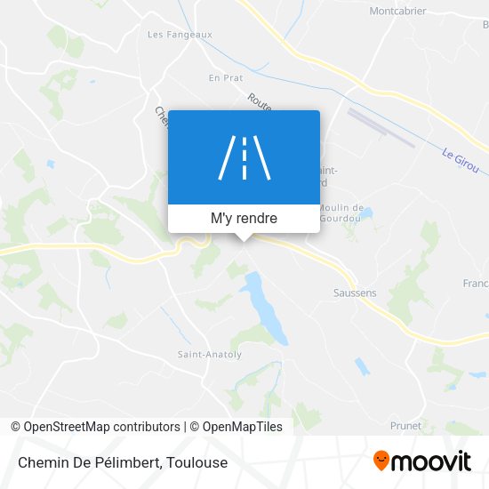 Chemin De Pélimbert plan