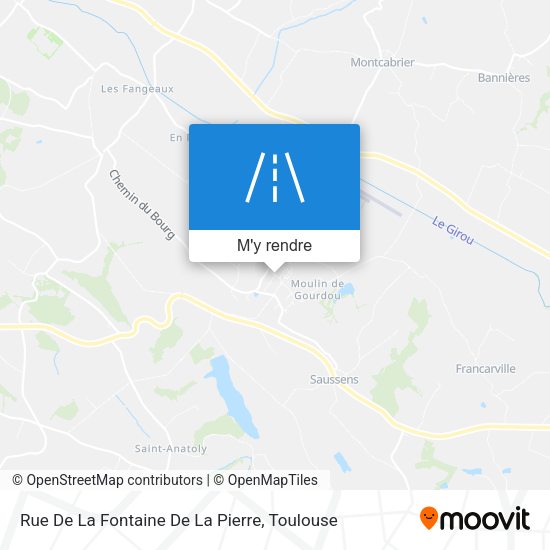 Rue De La Fontaine De La Pierre plan