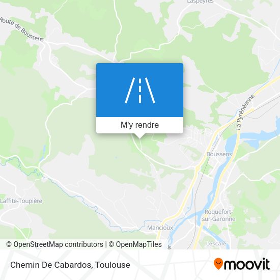 Chemin De Cabardos plan