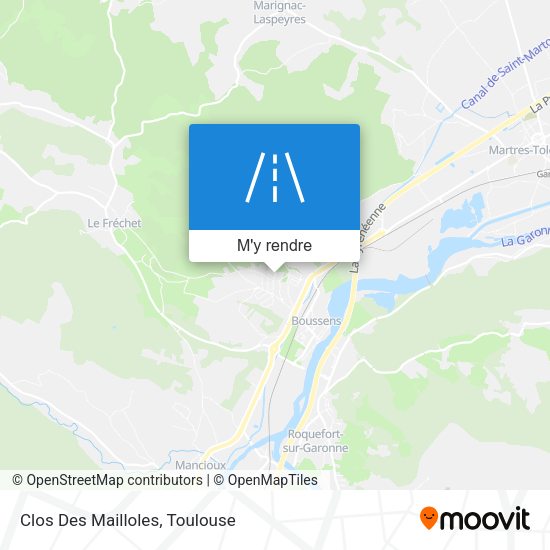 Clos Des Mailloles plan