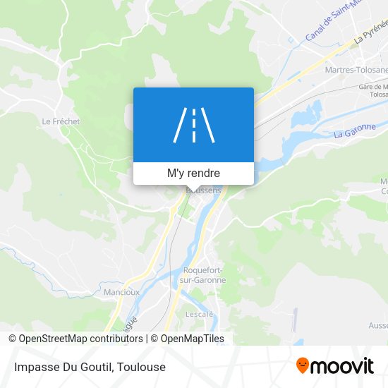 Impasse Du Goutil plan