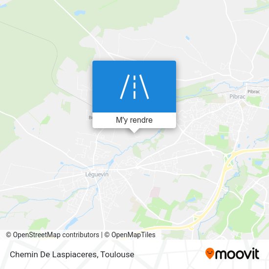 Chemin De Laspiaceres plan