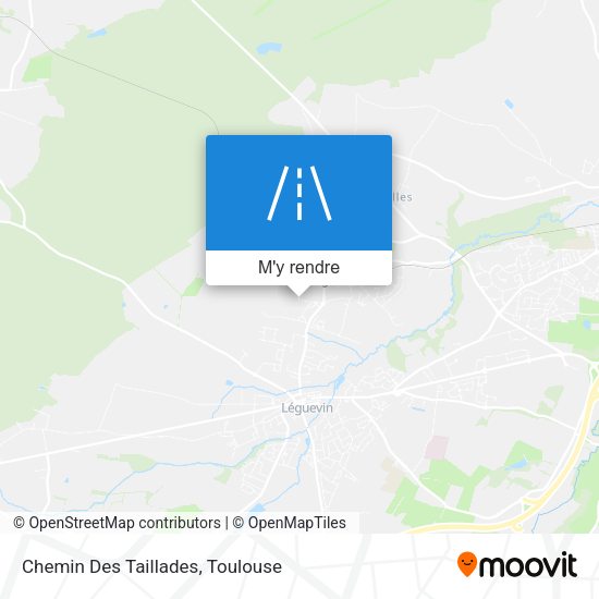 Chemin Des Taillades plan