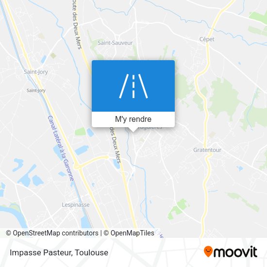 Impasse Pasteur plan