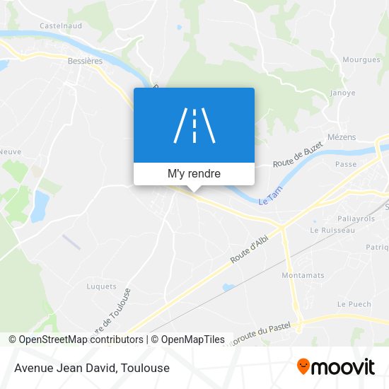 Avenue Jean David plan