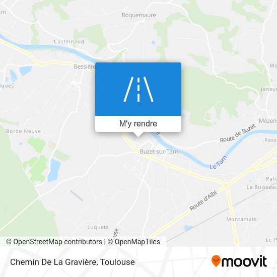 Chemin De La Gravière plan
