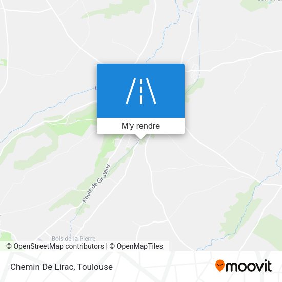 Chemin De Lirac plan