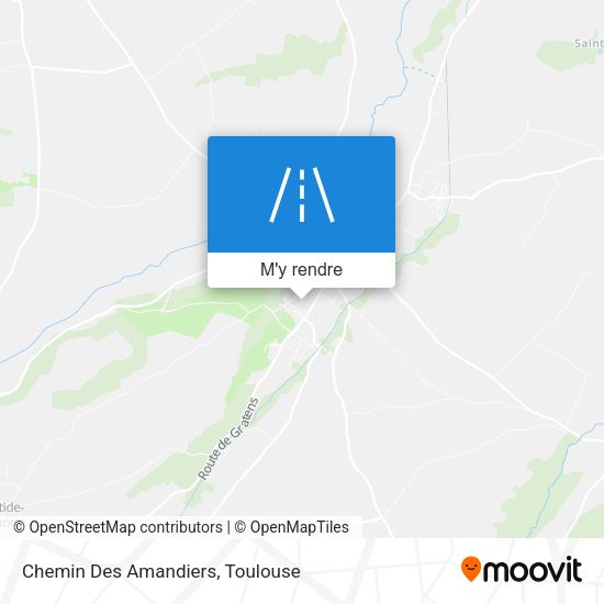Chemin Des Amandiers plan