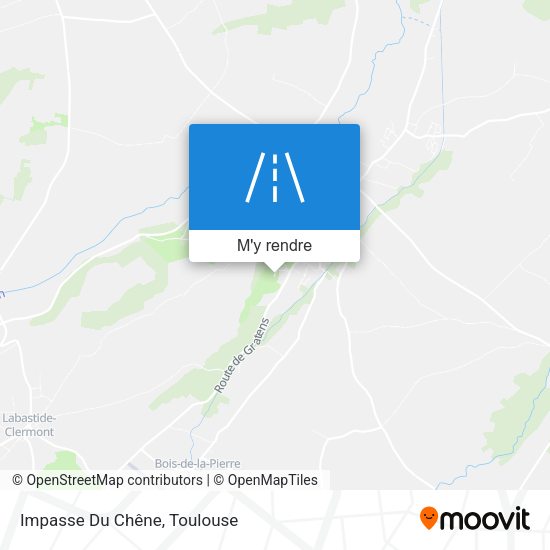 Impasse Du Chêne plan