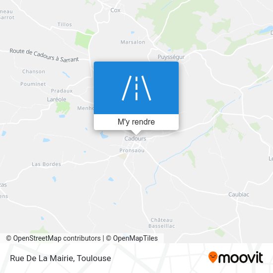 Rue De La Mairie plan
