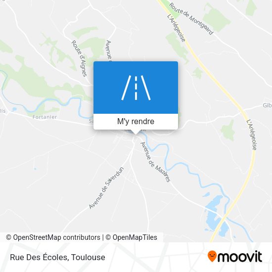 Rue Des Écoles plan