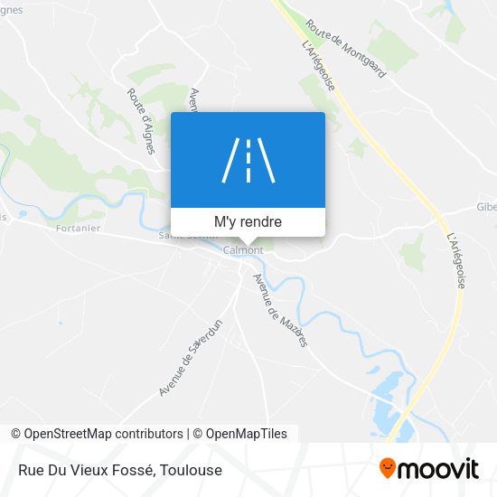 Rue Du Vieux Fossé plan