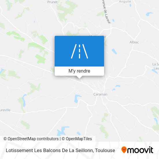 Lotissement Les Balcons De La Seillonn plan