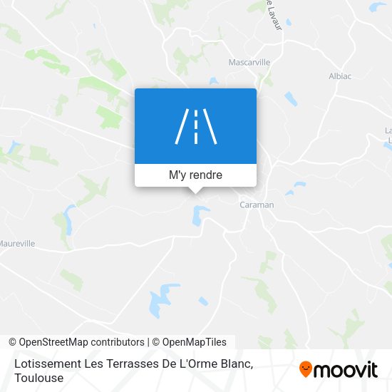 Lotissement Les Terrasses De L'Orme Blanc plan