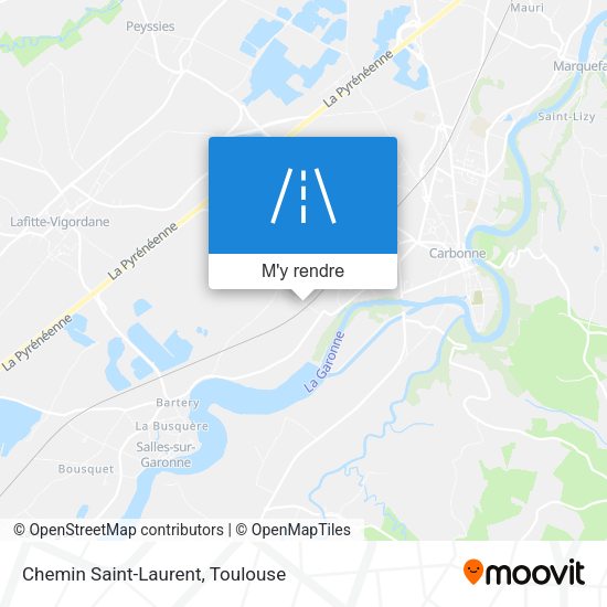 Chemin Saint-Laurent plan