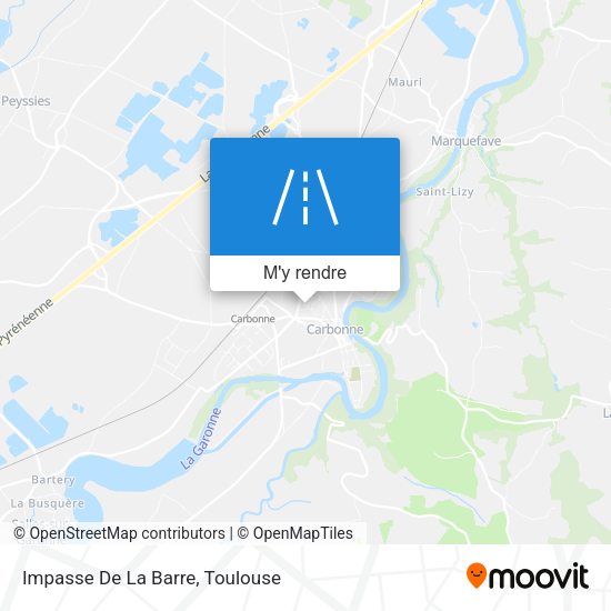Impasse De La Barre plan